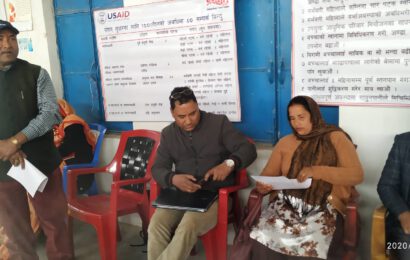 डुडुवामा स्वस्थ र पोषणयुक्त बनाउन सामुहिक प्रतिबद्धता