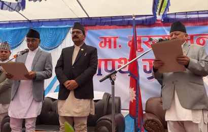 कर्णालीमा नवनियुक्त मुख्यमन्त्री कँडेलले लिए शपथ