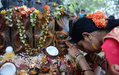 आज विष्णु र शिवका रुपमा नागको पूजा अर्चना गरिदै