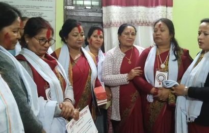 एकमाया द्वन्द्व पीडित तथा एकल महिला सञ्जालकाे अध्यक्षमा निर्वाचित