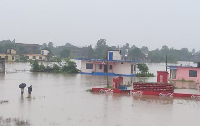 धनगढीका अधिकांश क्षेत्र डुबानमा